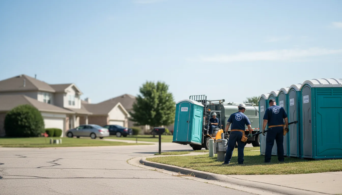 Porta Potty Rental in Bandera, TX near me